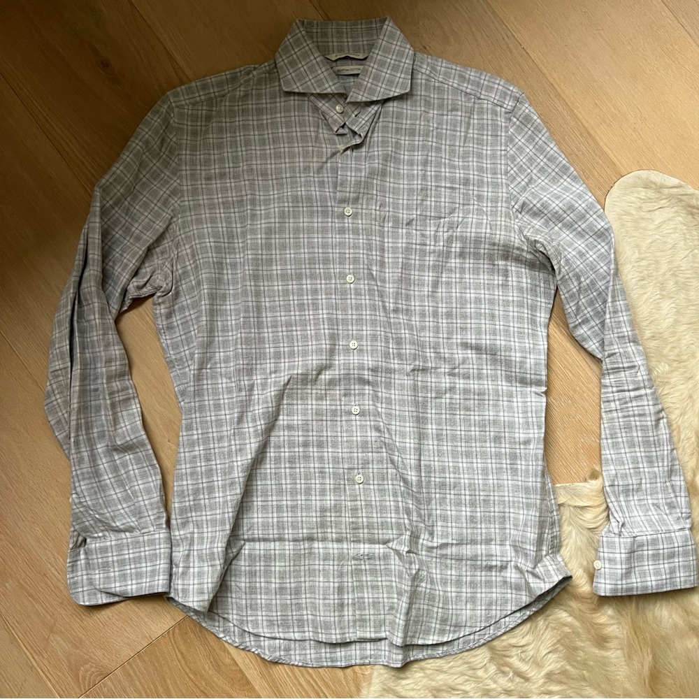 Suit Supply flannel button down